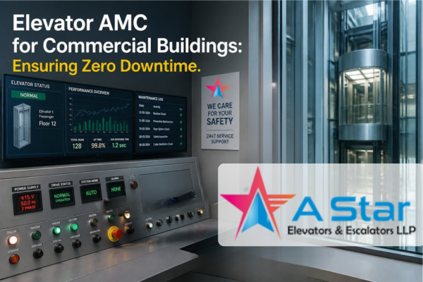Elevator AMC for Commercial Buildings: Ensuring Zero Downtime